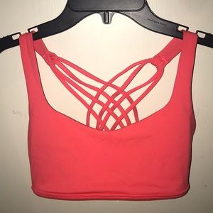 Orange lulu lemon sports bra!